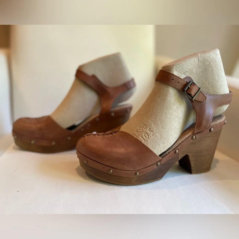 Free People Doub’s Clogs in Tan. Eu size 40 / US size 9.5 - 10. - Picture 6 of 12